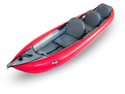 Inflatable kayak THAYA red