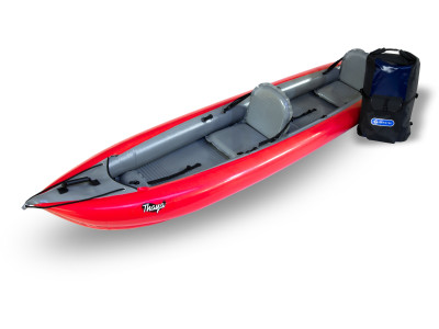 Inflatable kayak THAYA red