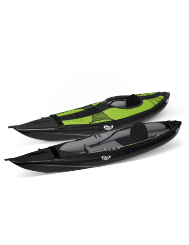 Inflatable kayak RUSH 1 black