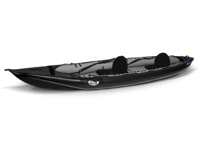 Inflatable kayak RUSH 2 black