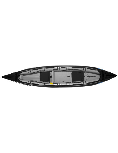 Inflatable kayak RUSH 2 black