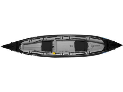 Inflatable kayak RUSH 2 black