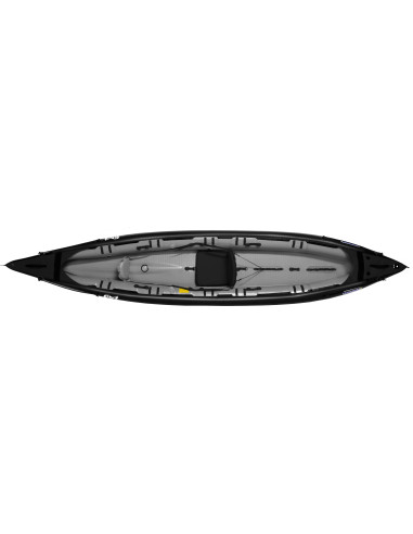 Inflatable kayak RUSH 2 black