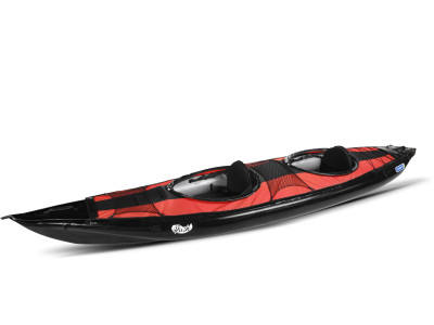 Inflatable kayak RUSH 2 black