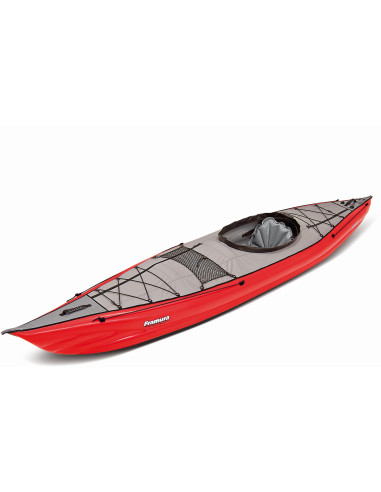 Inflatable kayak FRAMURA red