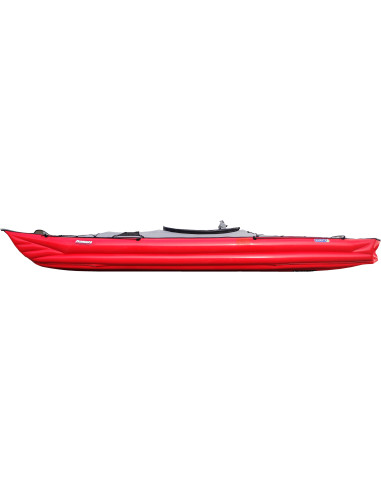 Inflatable kayak FRAMURA red