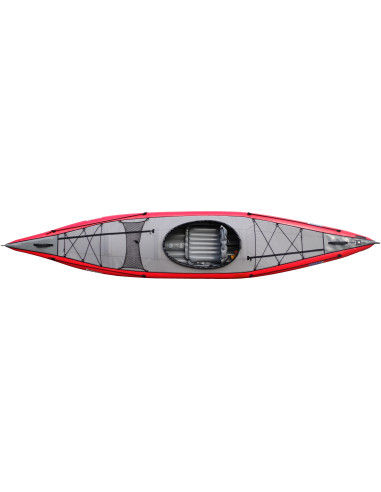 Inflatable kayak FRAMURA red