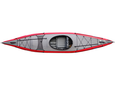 Inflatable kayak FRAMURA red