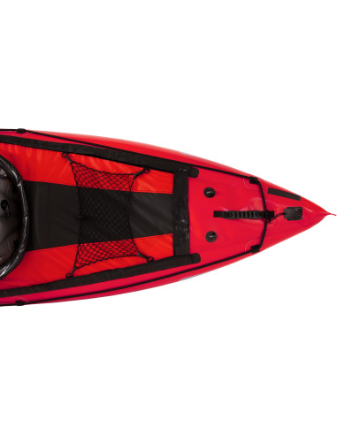 Inflatable kayak SEAWAVE SET red