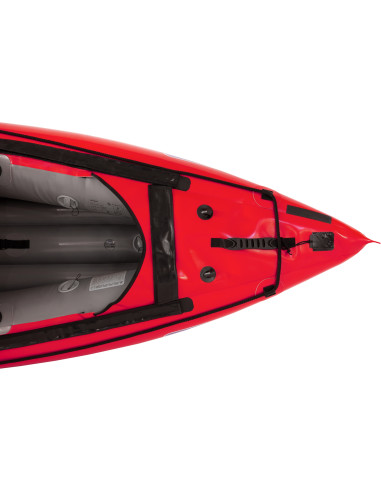 Inflatable kayak SEAWAVE SET red