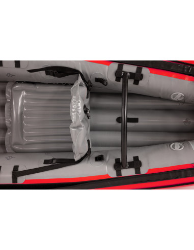 Inflatable kayak SEAWAVE SET red