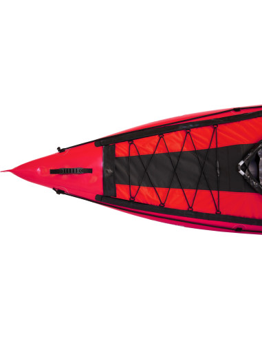 Inflatable kayak SEAWAVE SET red