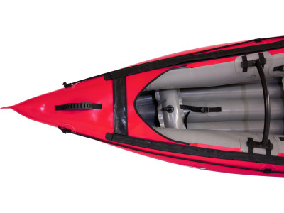 Inflatable kayak SEAWAVE SET red