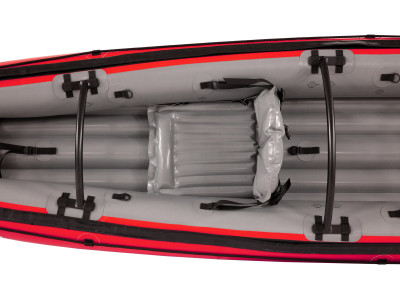 Inflatable kayak SEAWAVE SET red
