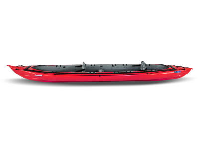 Inflatable kayak SEAWAVE SET red