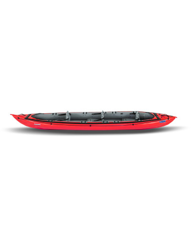 Inflatable kayak SEAWAVE SET red