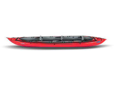 Inflatable kayak SEAWAVE SET red