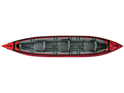 Inflatable kayak SEAWAVE SET red