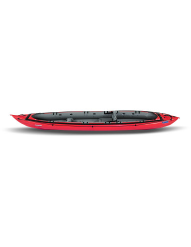 Inflatable kayak SEAWAVE SET red