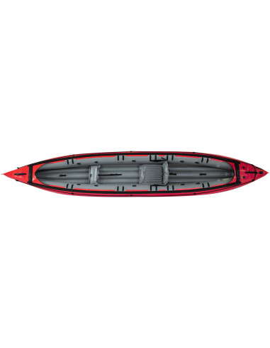 Inflatable kayak SEAWAVE SET red