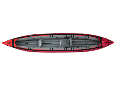 Inflatable kayak SEAWAVE SET red