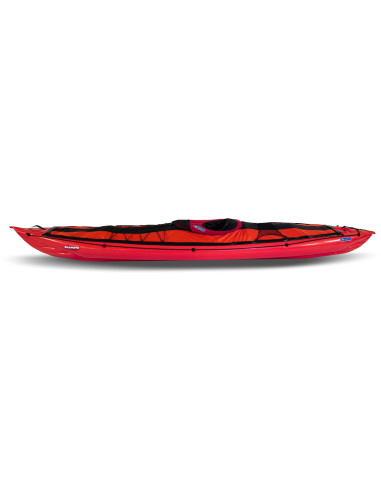 Inflatable kayak SEAWAVE SET red