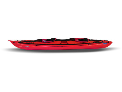 Inflatable kayak SEAWAVE SET red