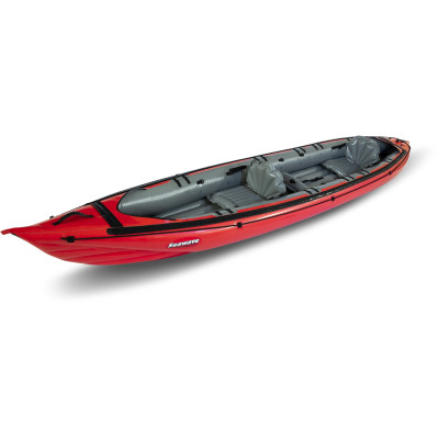Inflatable kayak SEAWAVE red