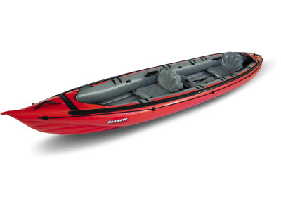 Inflatable kayak SEAWAVE red