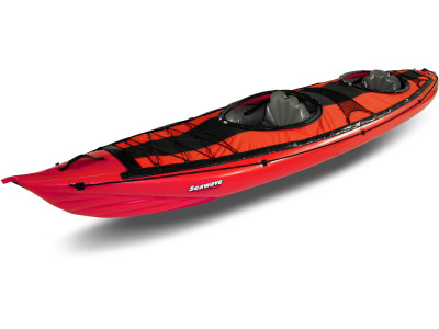 Inflatable kayak SEAWAVE red