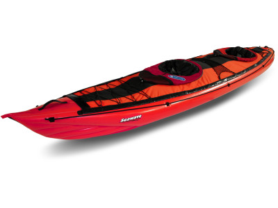 Inflatable kayak SEAWAVE red
