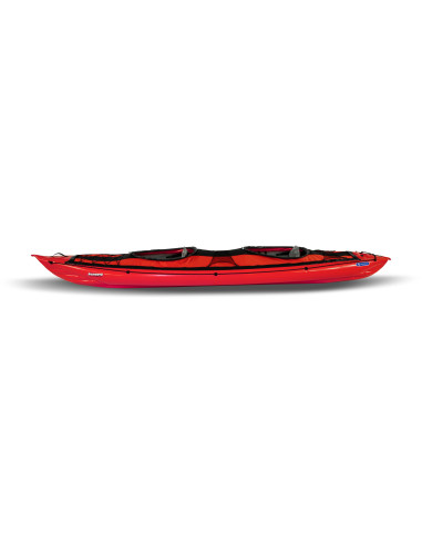 Inflatable kayak SEAWAVE red