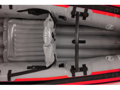 Inflatable kayak SEAWAVE red