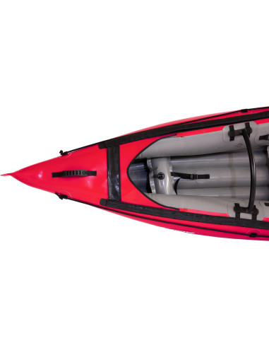 Inflatable kayak SEAWAVE red