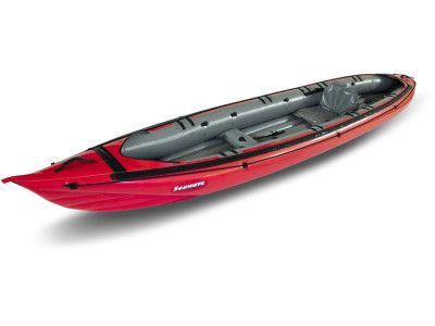 Inflatable kayak SEAWAVE red