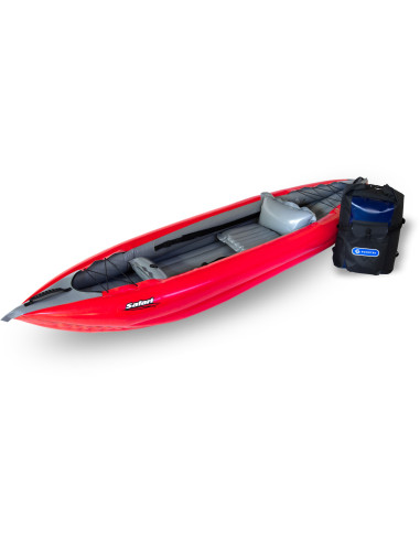 Piepūšams kajaks SAFARI 330 sarkans