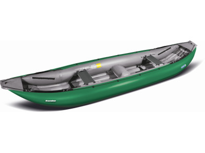 Inflatable canoe BARAKA dark green