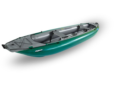 Inflatable canoe PALAVA dark green
