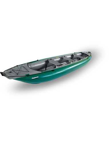 Inflatable canoe PALAVA dark green