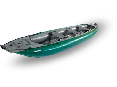 Inflatable canoe PALAVA dark green