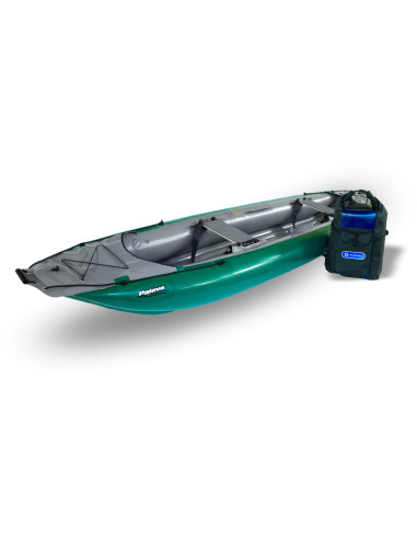 Inflatable canoe PALAVA dark green
