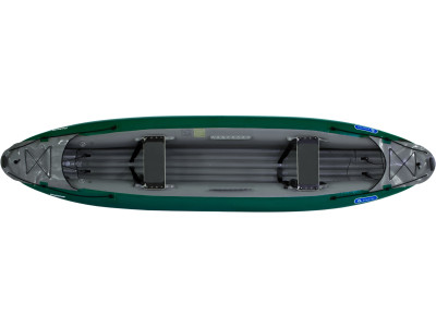 Inflatable canoe PALAVA dark green