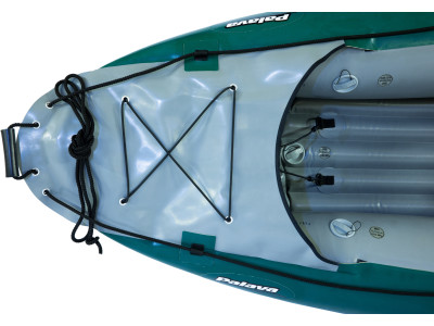 Inflatable canoe PALAVA dark green