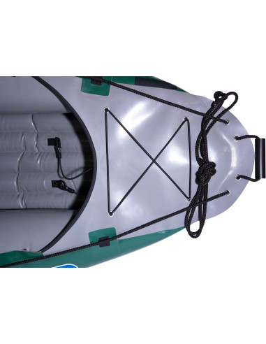 Inflatable canoe PALAVA dark green