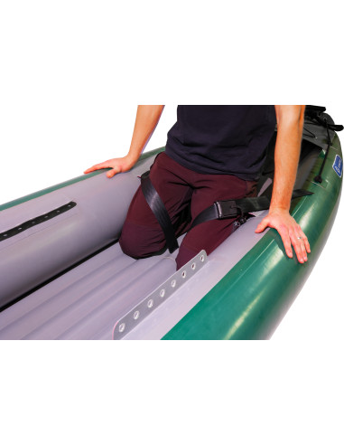 Inflatable canoe PALAVA dark green