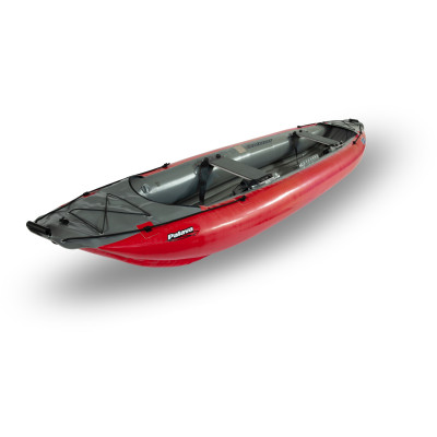 Inflatable canoe PALAVA red