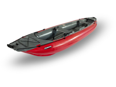 Inflatable canoe PALAVA red