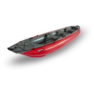 Inflatable canoe PALAVA red 2