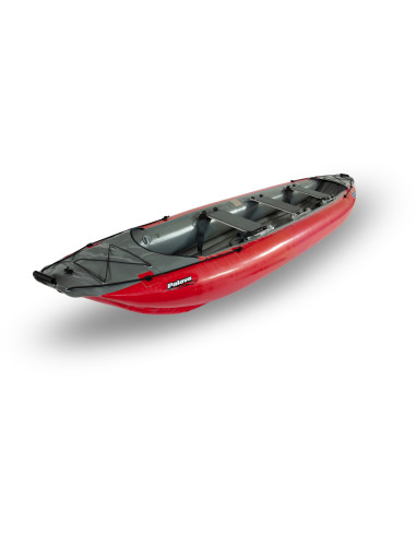 Inflatable canoe PALAVA red