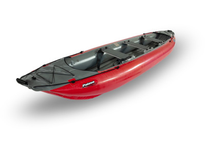 Inflatable canoe PALAVA red